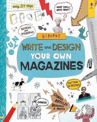 Sarah Hull Write and Design Your Own Magazines (Spiral Bound) Write Your Own
