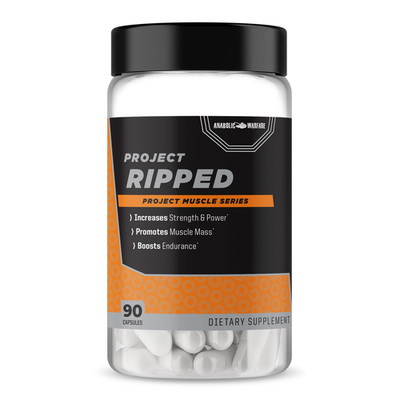ANABOLIC WARFARE PROJECT RIPPED Strength Power Muscle Mass Endurance Pump 01/26