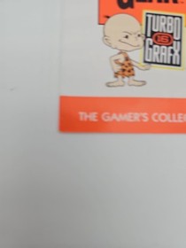 Pristine 1990 TurboGrafx-16 promo insert. Mint condition with Bonk cover