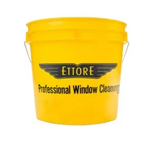 3.5 Gal. Bucket | Ettore Yellow Window Professional Washing Gallon All Purpose