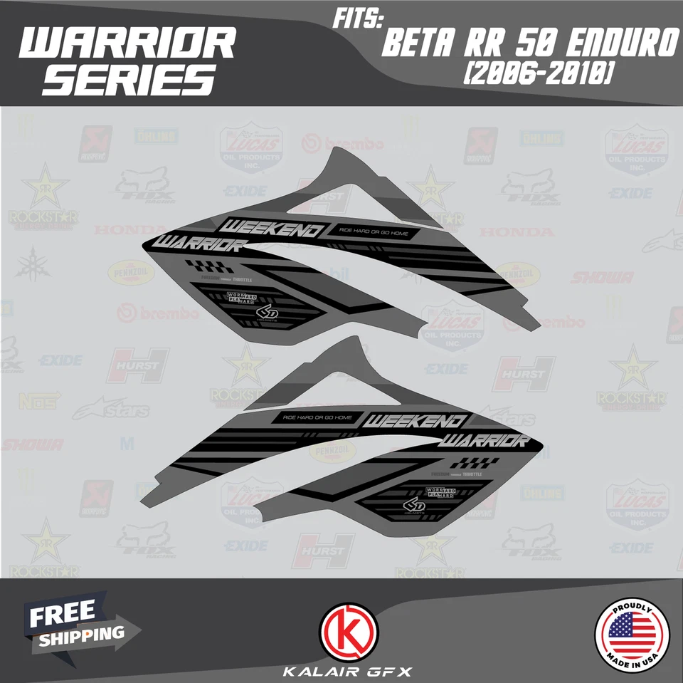 Kit Gráficos para Beta RR 50 (2006-2010) Warrior - SMOKE Foto 4 de 4