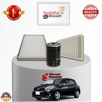 Set Service 3 Filter FüR Toyota Auris 1.6 Vvt-I 91KW 124CV Von 2007
