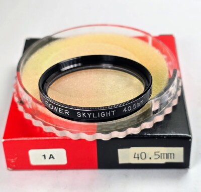 Bower 40.5mm Skylight1A Coated Glass Lens Filter sky 1A Japan 40.5 mm Skylight-1