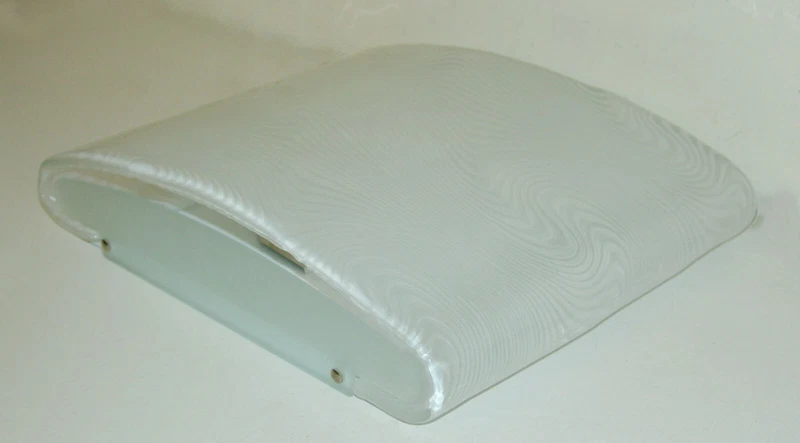 Lampada da Parete/Soffitto Linea Light Wind L Bianco 6584 in Vetro 2xE27