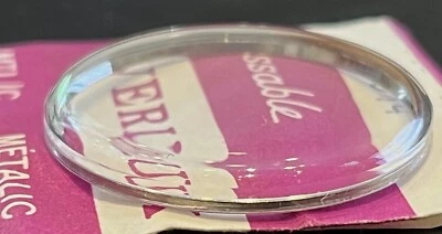Verre Plexi rond VERLUX métalic frette Bague Chrome Taille 300 à 36,8 mm - PH10 - Photo 1/2