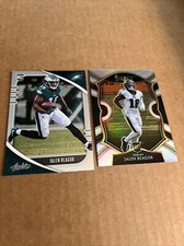 JALEN REAGOR RC 2020 Absolute #148 & Select SILVER #68 Eagles Football (c5)