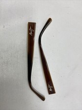 MAUI JIM BLACK CORAL MJ 249-19M BROWN TEMPLE ARM PARTS B804
