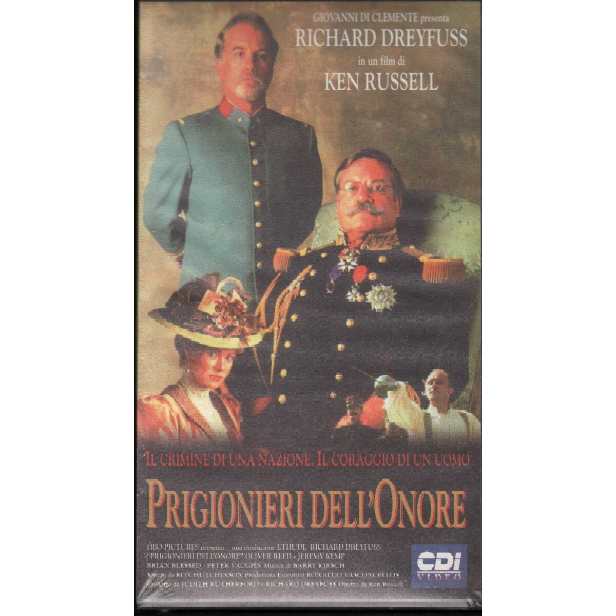 Prisoners of Honor VHS Ken Russell Univideo - CM84272 Sealed