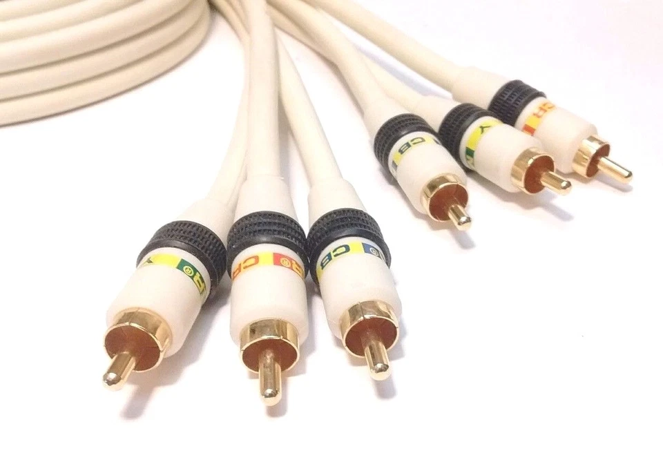 Monster Video MV1CV Cable Video Audio Adapter Component Interconnecting 3ft - Image 3 of 4