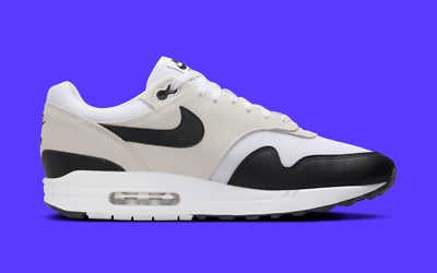 Nike Air Max 1 Essential Shoes White Black Pure Platinum FZ5808