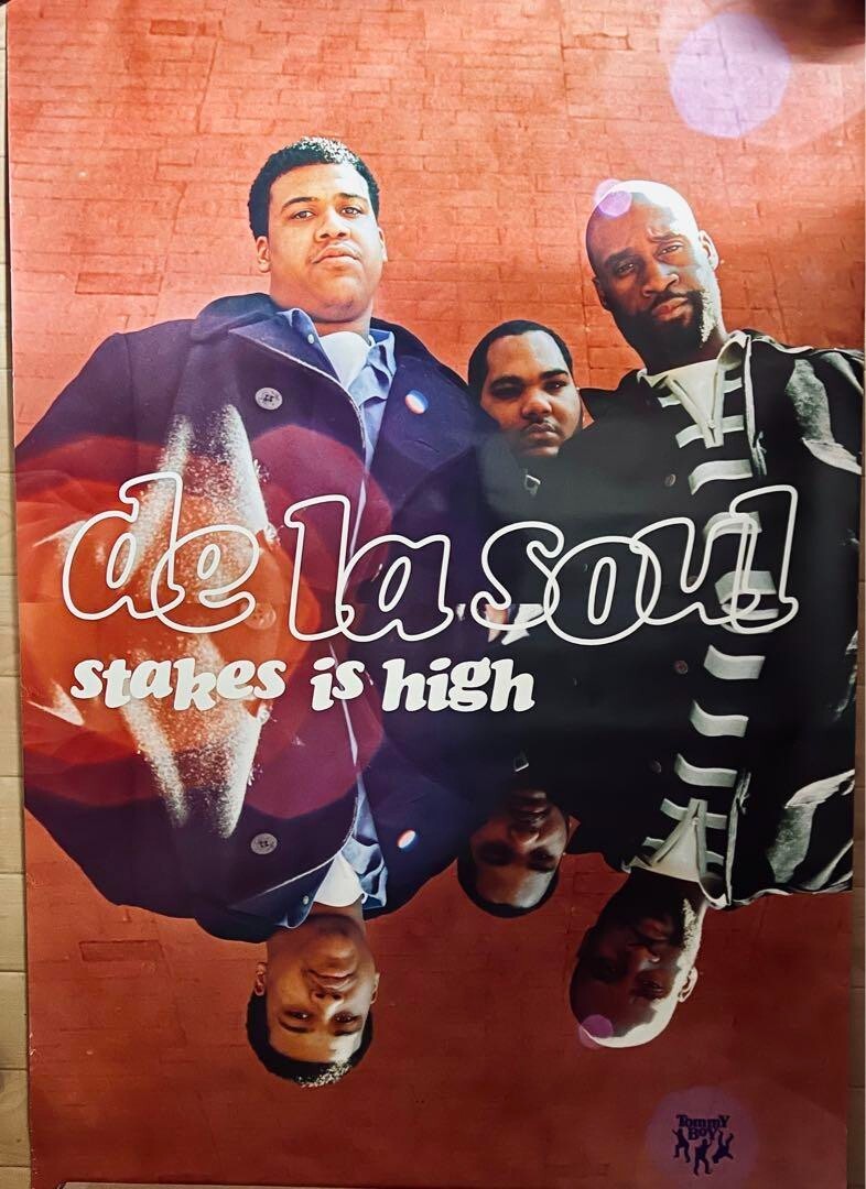 De La Soul / Stakes is High Poster ポスター De La Soul / Stakes is High Poster 36in×24in R.I.P Plug2 | eBay