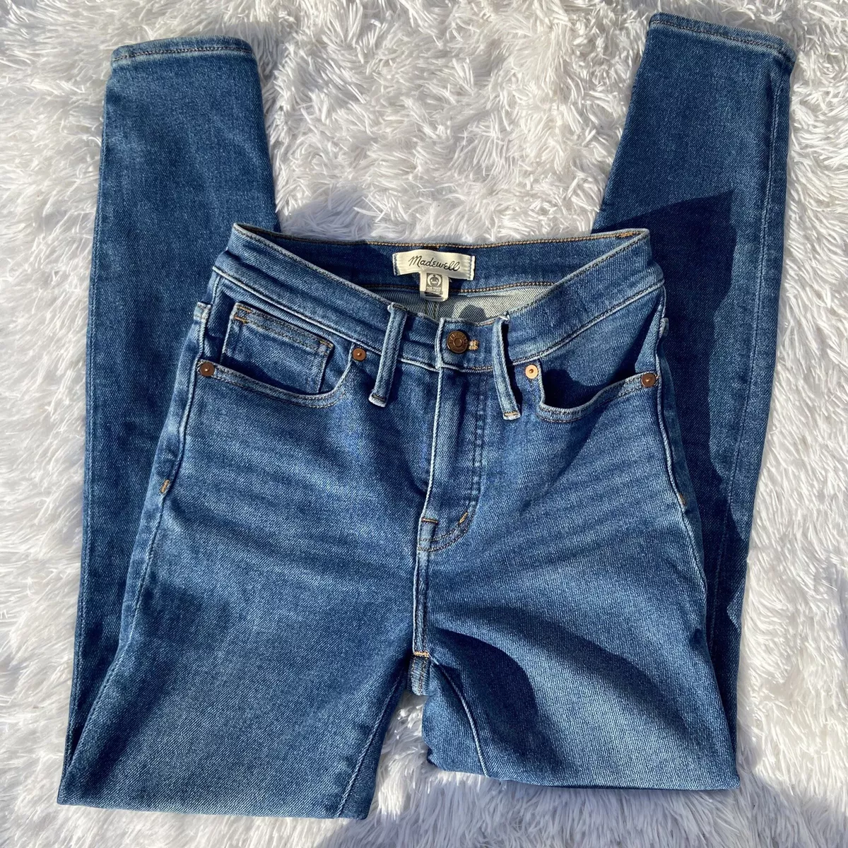 Madewell 9 Inch High Rise Skinny Jeans Size 25