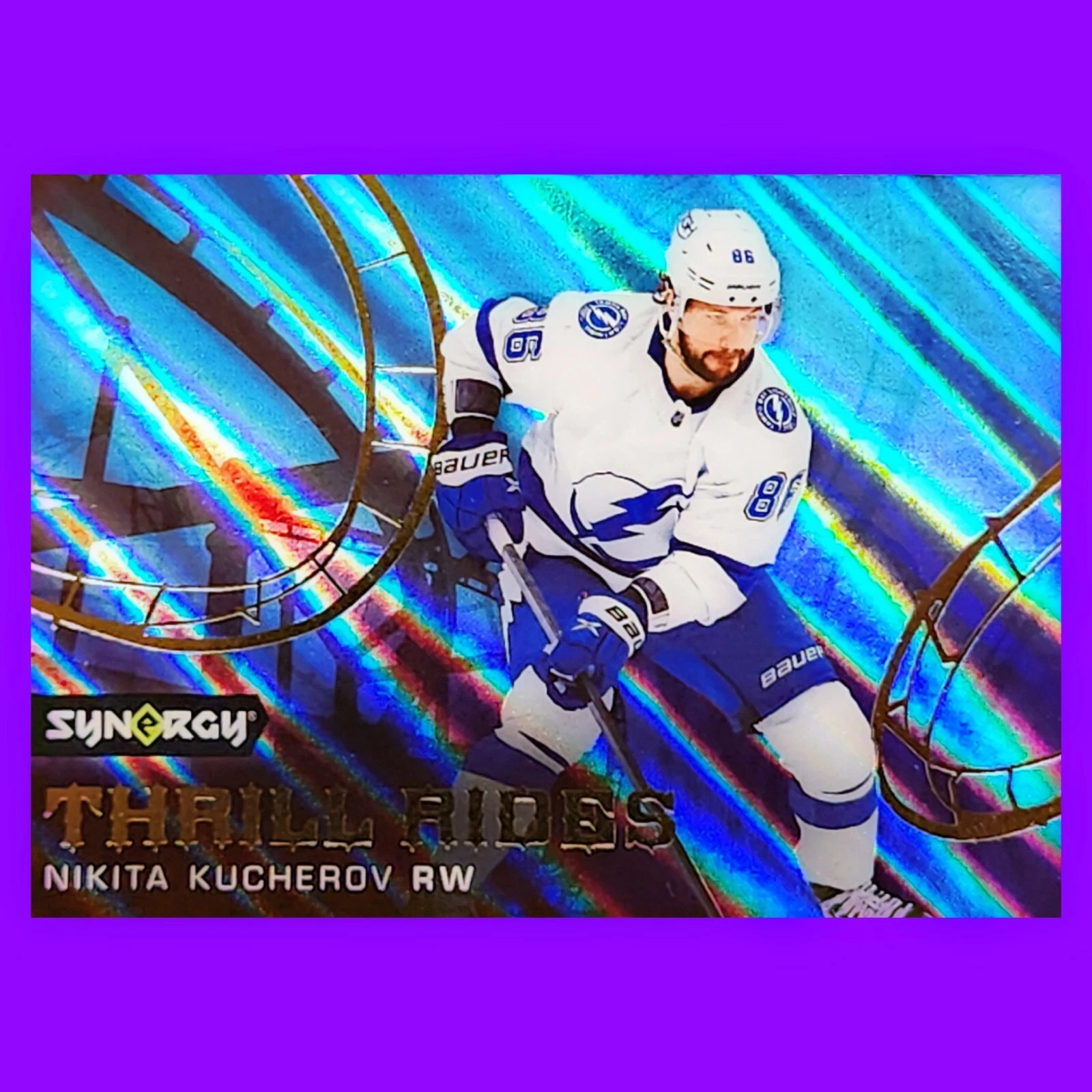 2022-23 UD Synergy Thrill Rides #TR-4 Nikita Kucherov - Tampa Bay Lightning