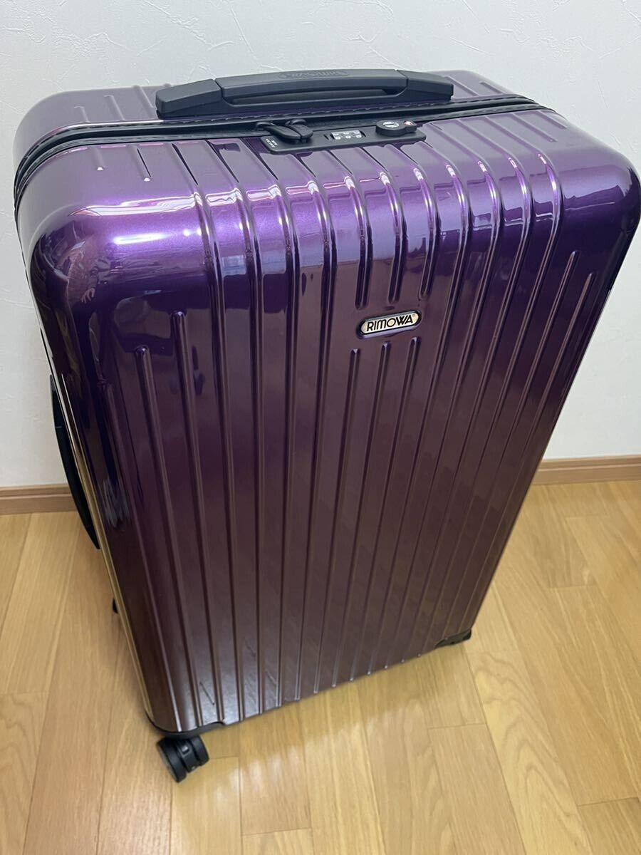 RIMOWA Salsa Air 65L Ultra Violet Purple Suitcase Trolley Carry 