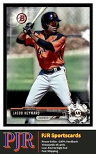 2017 Bowman Draft #BD-22 Jacob Heyward San Francisco Giants  Paper
