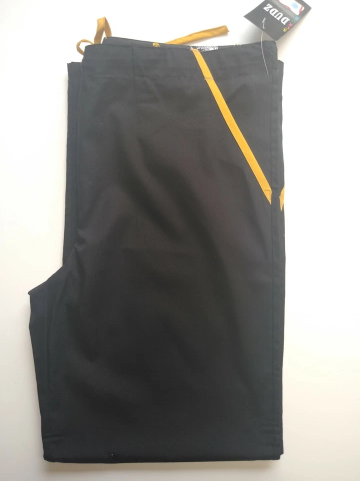 Pantalones Exfoliantes Dudz UNIVERSIDAD DE IOWA COLEGIAL 3 Bolsillos Cordón Cintura Foto 2 de 4