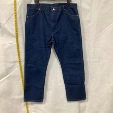 Wrangler Mens Original Fit Coin Pockets Cowboy Cut Straight Jeans Size 38X30