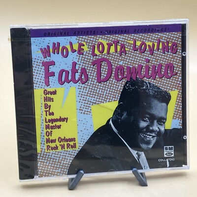 Fats Domino  Whole Lotta Loving Audio CD 1989 EMI, New Sealed