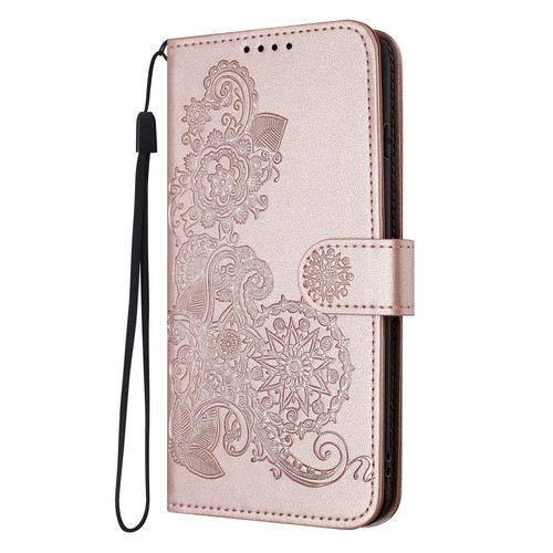 For Oneplus 9 8 Pro 11 12 13 9R Nord N10 Floral Embossed Wallet Flip Case Cover - Picture 17 of 20