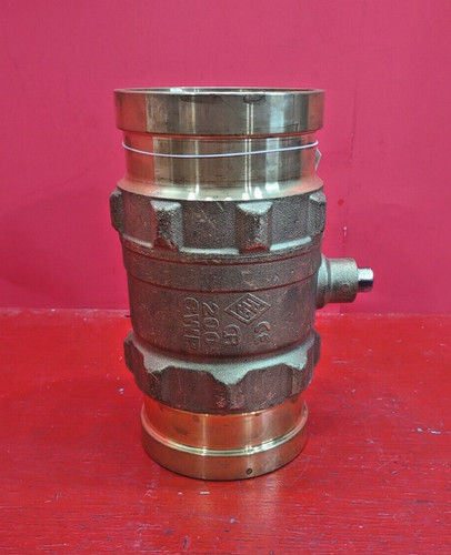 4" Sweat Brass Ball Valve, LF CW511L 200 CWP, Without Handle