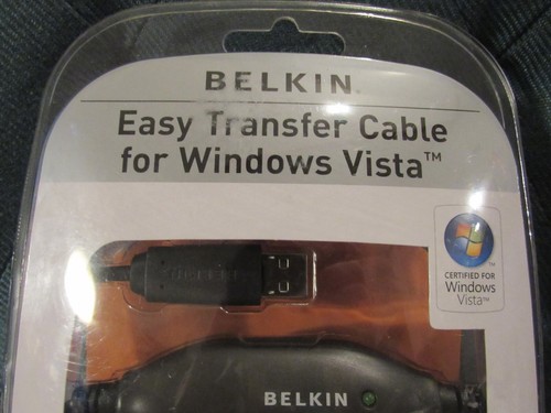 Belkin F5U258 Easy Transfer Cable for Windows Vista NIB - Picture 2 of 7