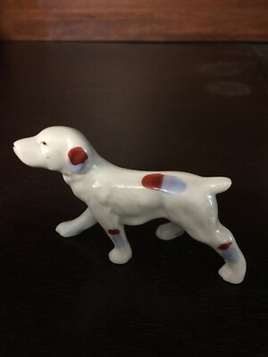 Collectable Dog Figurine ~ Retriever or Pointer ~ Porcelain ~ PICO Japan