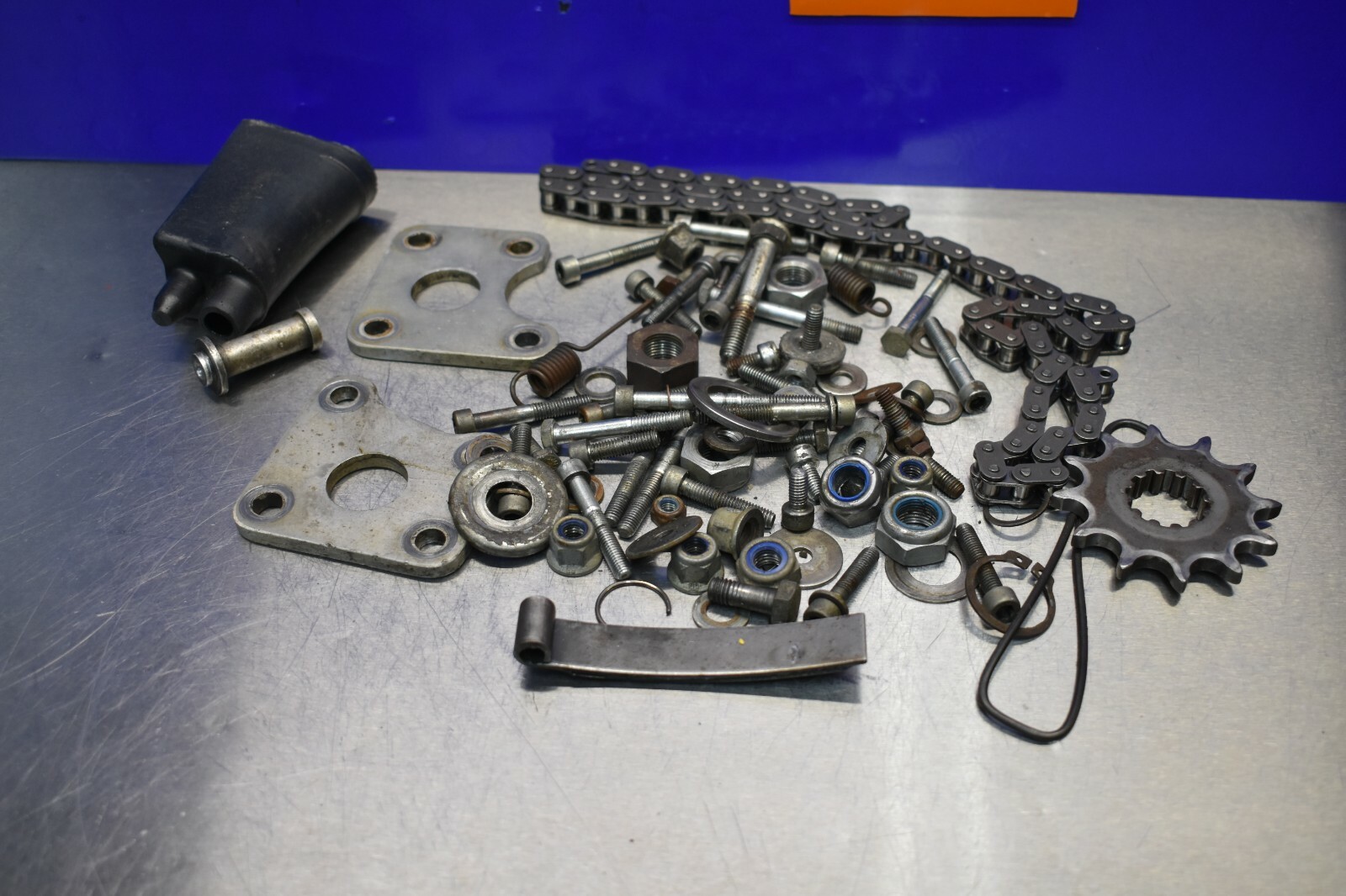 1986 Husqvarna 500 4s Motocross Parts Lot Bolts   tx te 86 