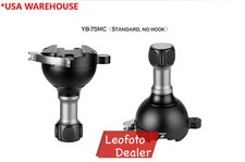Leofoto YB-75MC Leveling Base with Handle for 75mm Bowl Arca Lever