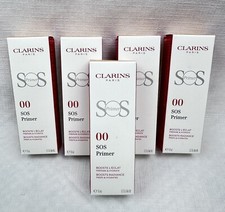 CLARINS SOS Primer .3oz Travel Size Universal Light 00 Lot Of 5