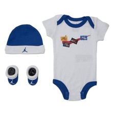 Nike Baby 3 Piece Set. White/ Blue. Rrp £20