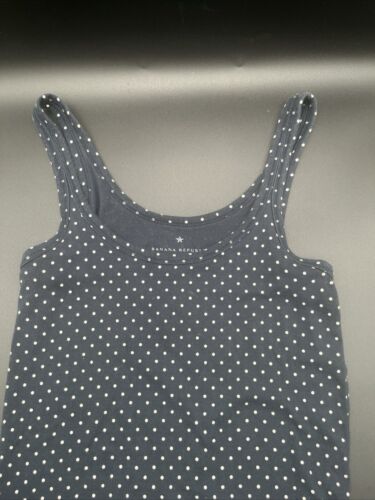 Banana Republic Tank Top Polka a Dot Size Medium New No tags - Picture 4 of 4