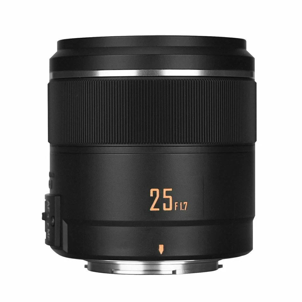 Yongnuo YN25mm F1.7M AF/MF Lens for Micro M4/3 Mount Olympus Panasonic GH5 G100 - Image 3 of 4