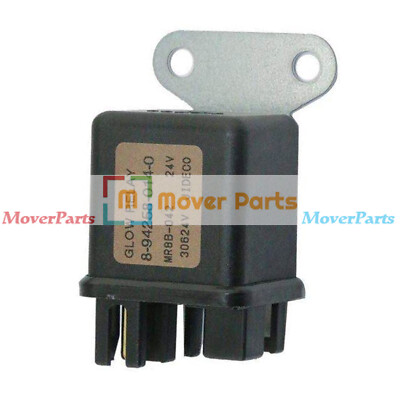 え Glow Plug Relay 8-94258-014-0 for Hitachi ZX110 ZX120 ZX180LC