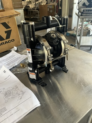 #ad Graco Husky 716 Air Operated Diaphragm Pump Aluminum AODD OEM 241906 $889.00
