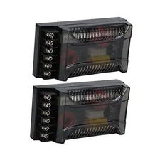 300 Watts 2 Way Crossover, Car Audio Crossover Universal Heat Dissipation 