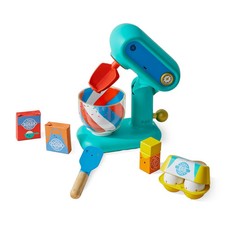 FAO Schwarz Best Baker Pretend Mixer Playset Bowl Play Food Spinning Mechanism