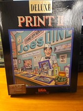DELUXE PRINT II by Electronic Arts for the Amiga Computer 500, 1000,  2000.