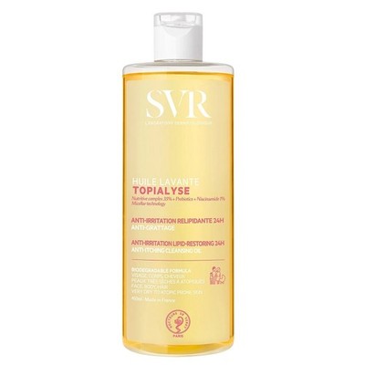 SVR Topialyse Huile Lavante, Reinigungs- und Badeöl, 400 ml