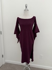 NEW w/ Tags ASOS Purple Bodycon Dress Size 12