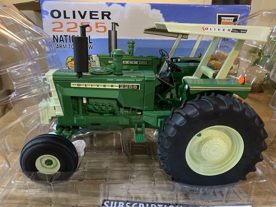 Ertl Oliver 2255 w/ ROPS, National Farm Toy Show Edition 1/16 Scale Diecast - Image 2 of 4