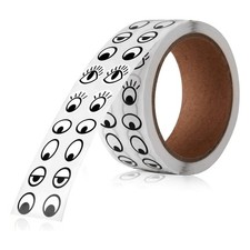 2000 Pieces Eye Stickers Labels, Self Adhesive Eyes Stickers for DIY Handmade