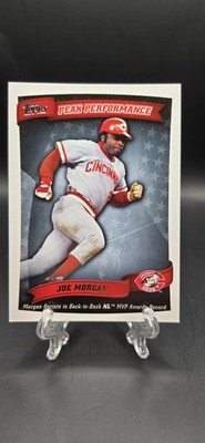 Joe Morgan 2010 Topps Peak Performance Cincinnati Reds #PP-70 