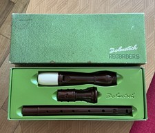 Dolmetsch Vintage Alto/Treble Recorder with Original Box, made in England