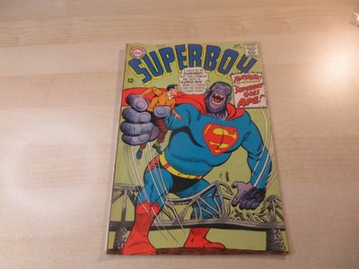 SUPERBOY #142 DC SILVER AGE MID HIGHER GRADE SWEET SUPERBOY GOES APE COVER