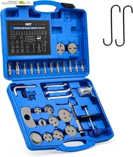 Orion Motor Tech Brake Caliper Tool Set, 34Pc Master Brake Caliper Compressor To
