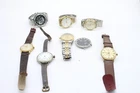 F x8 Vintage Gents Mechanical Wristwatches Inc.Timex, Rotary, Accurist, Roamer