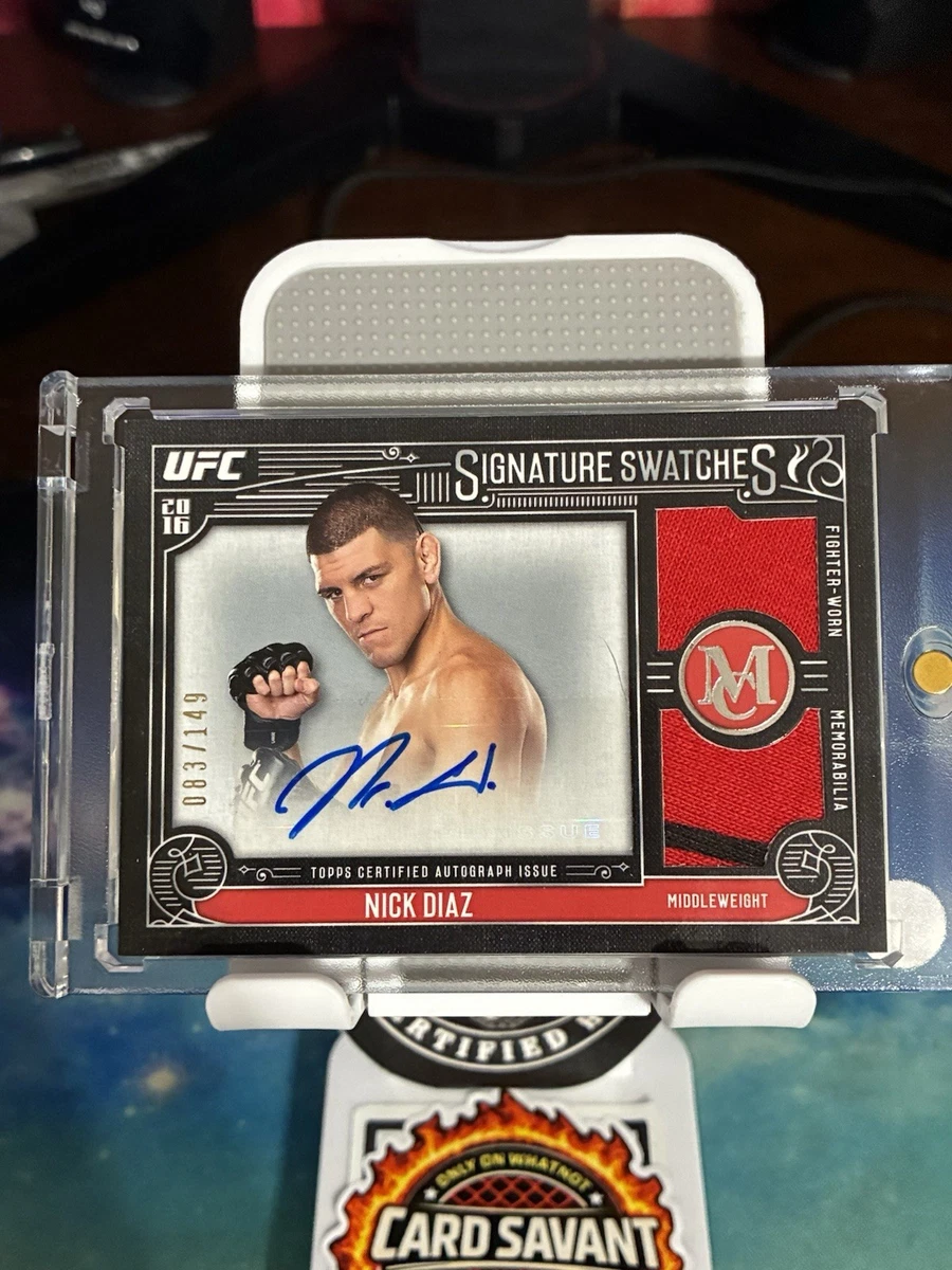 Nick Diaz Trading Cards for sale | eBay