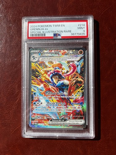 Greninja ex graded PSA 9 for sale on eBay