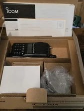 Very Nice, Lightly Used Condition ICOM IC-T70A VHF/UHF Transceiver, Tested Works