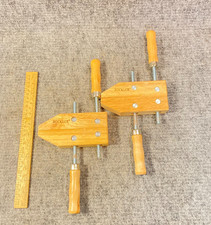 Rockler Wood Parallel Clamp Hand Screw 6" Woodworking 2 Pc